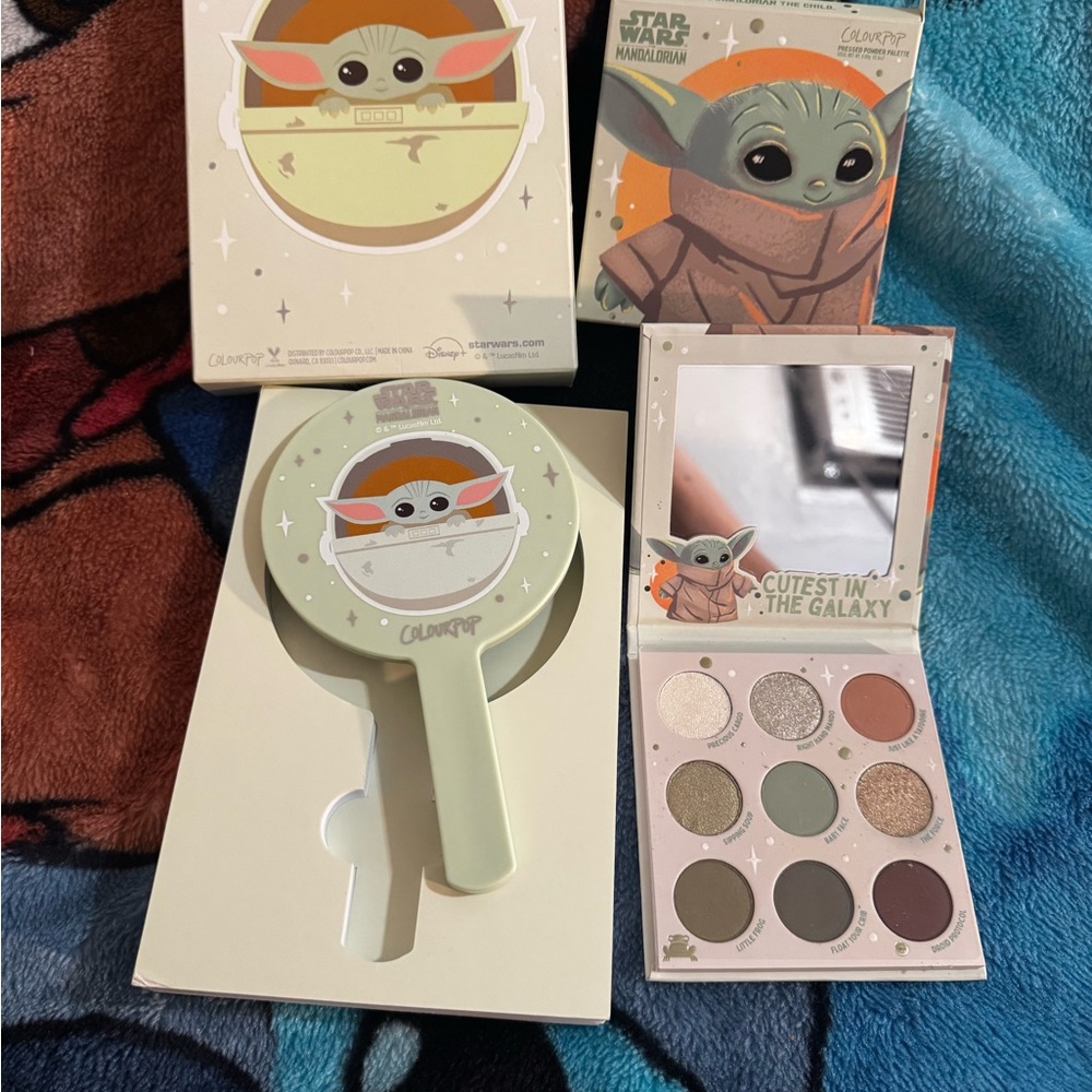 Colourpop Star Wars Mandalorian Eyeshadow Palette